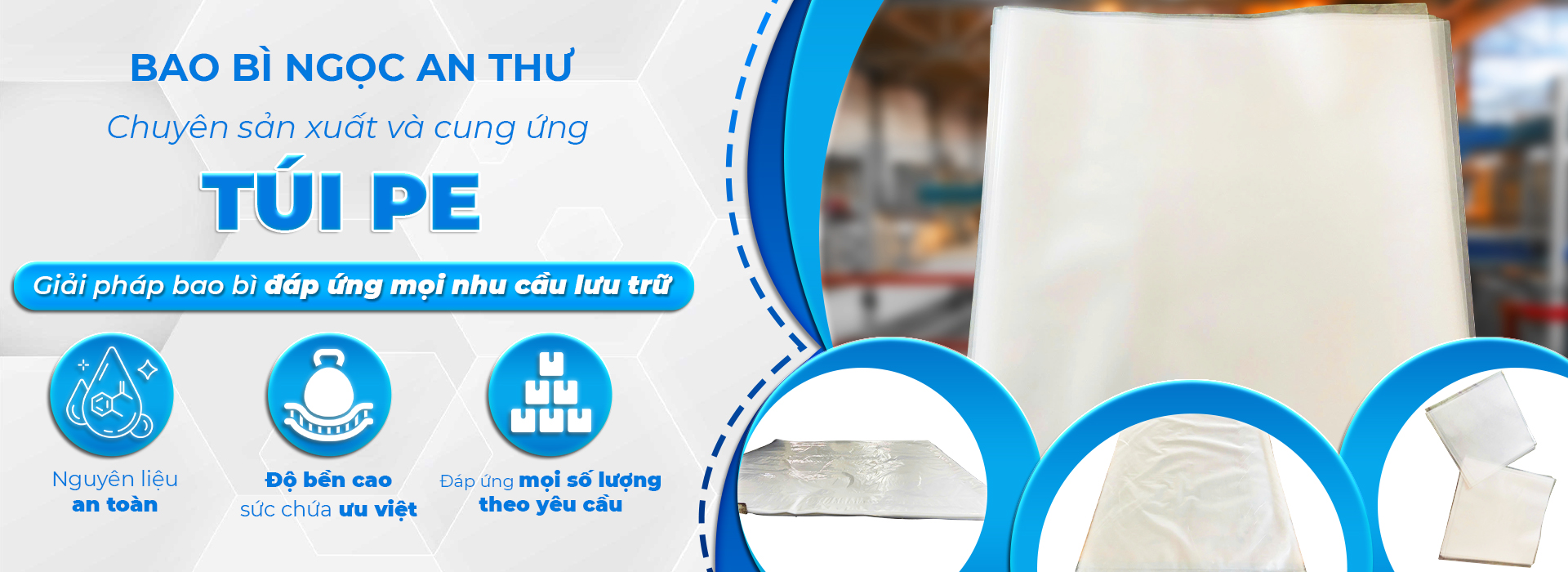 CÔNG TY TNHH THƯƠNG MẠI SẢN XUẤT XNK BAO BÌ NGỌC AN THƯ